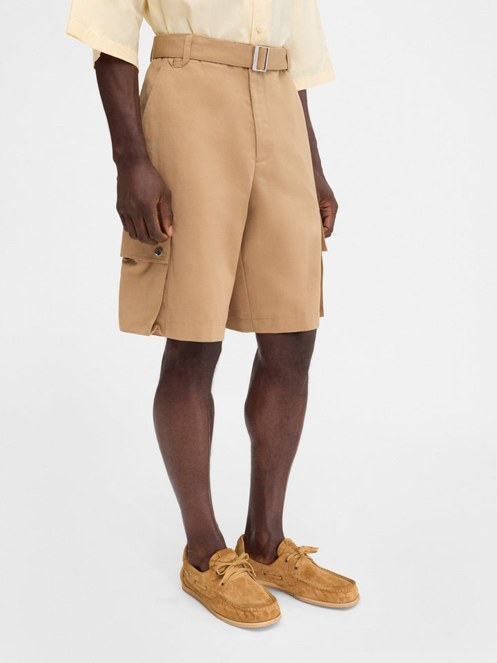JACQUEMUS - Le cargo bermuda Camel - Lothaire