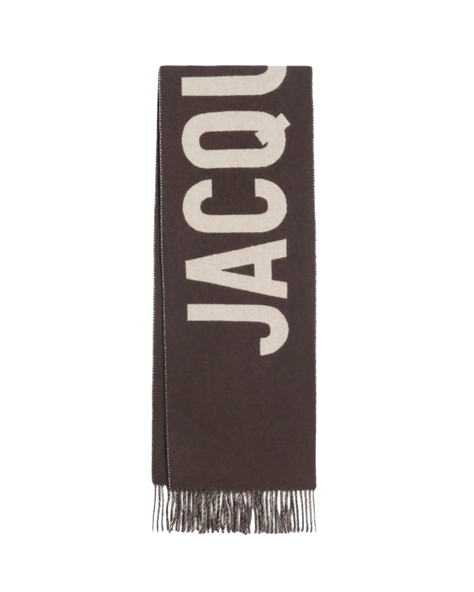 JACQUEMUS - L'écharpe Jacquemus Multi-Marron – Lothaire