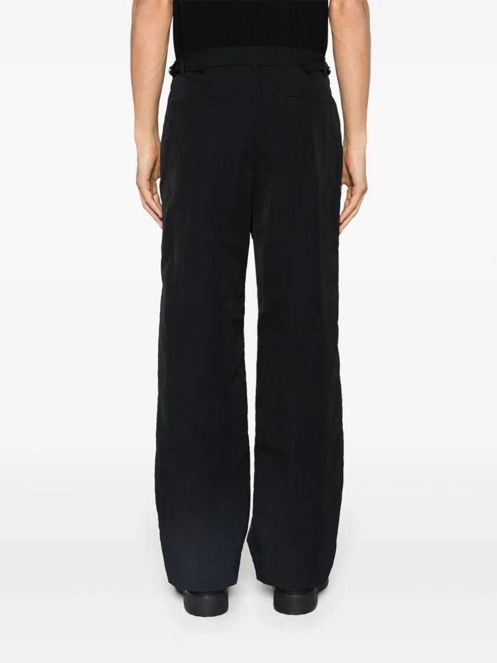 Jacquemus - pantalon Le Pantalon à coupe droite noir - Lothaire