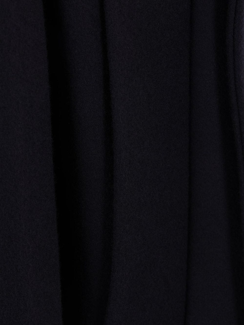 JIL SANDER - Manteau à boutonnière bleu marine en laine - Lothaire