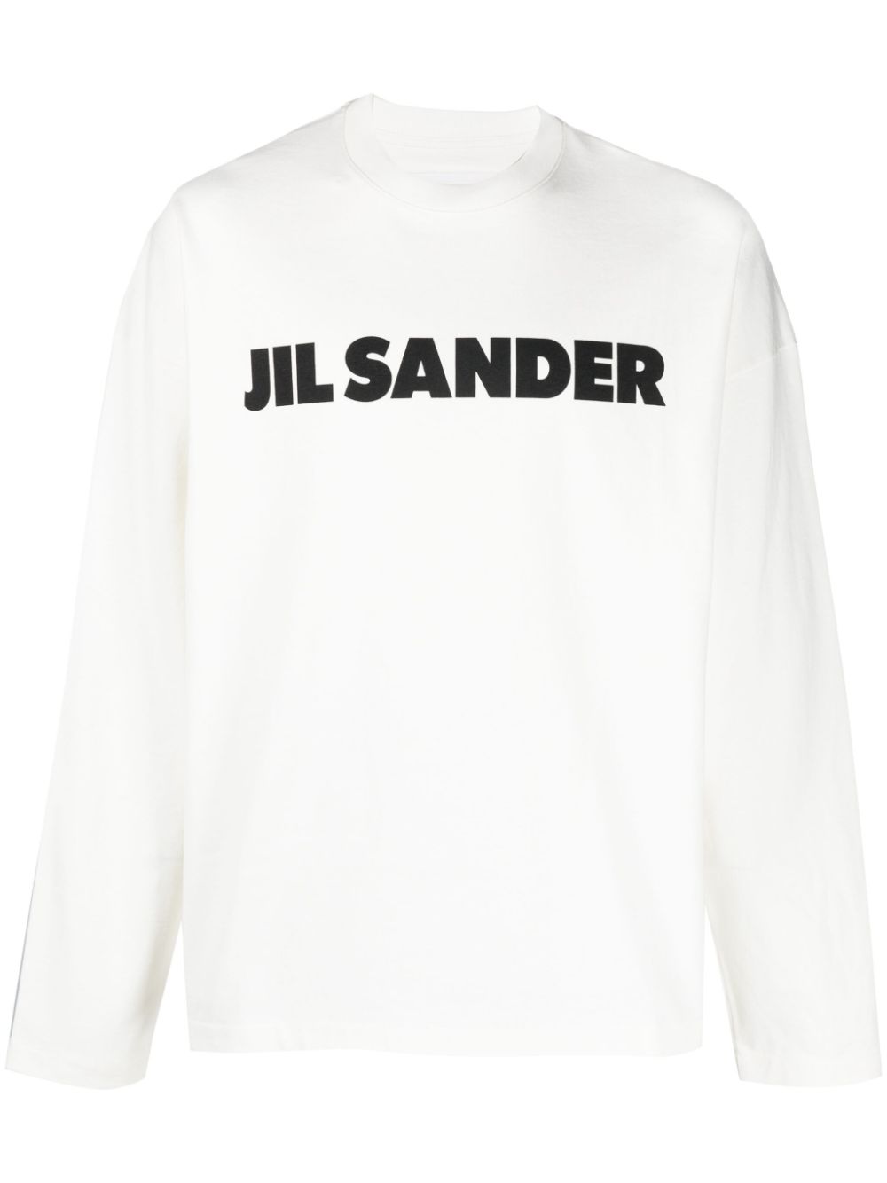 JIL SANDER｜SWEATSHIRTS (Logo Sweat Shirt (J47GU0104 J20 Jil Sander Sweat en coton à logo imprimé – Lothaire