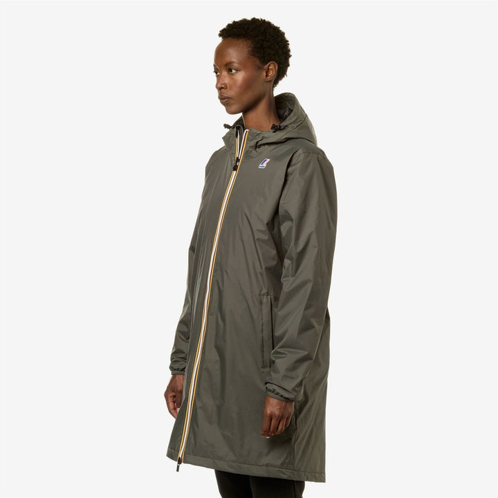 K - WAY - Parka Eiffel Warm Vert foncé - Lothaire