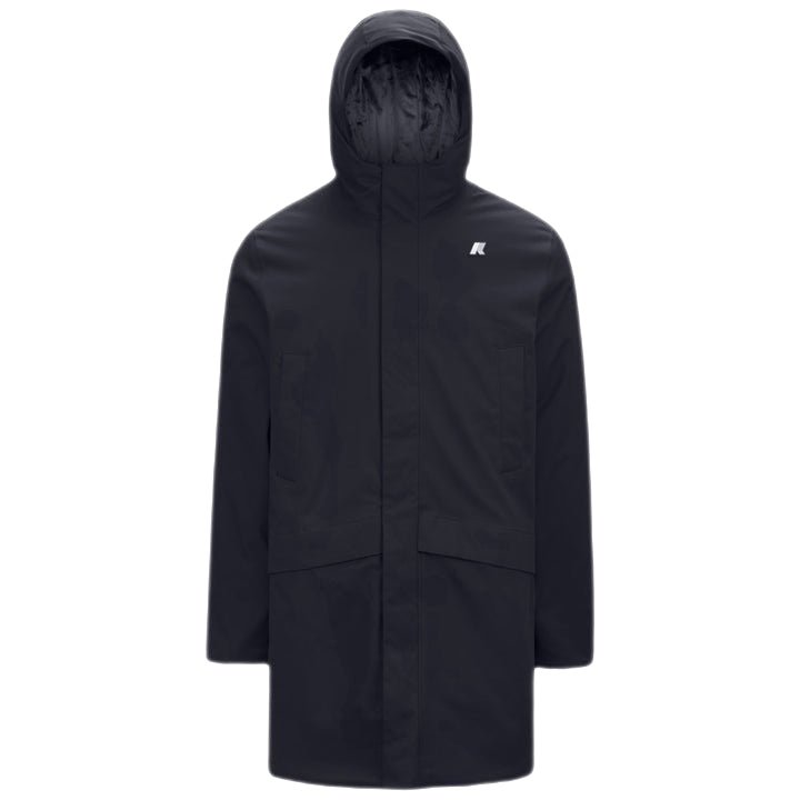 K - WAY - Parka Jarno Twill Marmotta bleu nuit - Lothaire