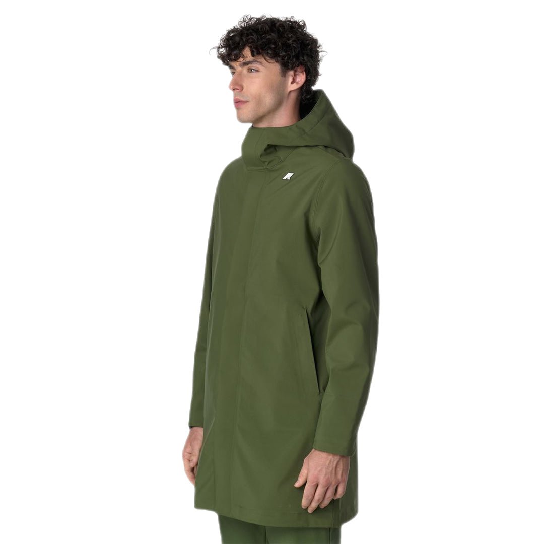 K - WAY - Parka Thomas Bonded green - Lothaire