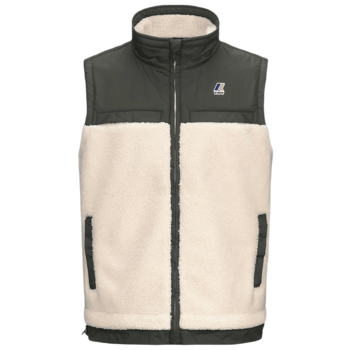 KWAY - Le Vrai 3.0 Jile Orsetto ecru - green blackish - Lothaire