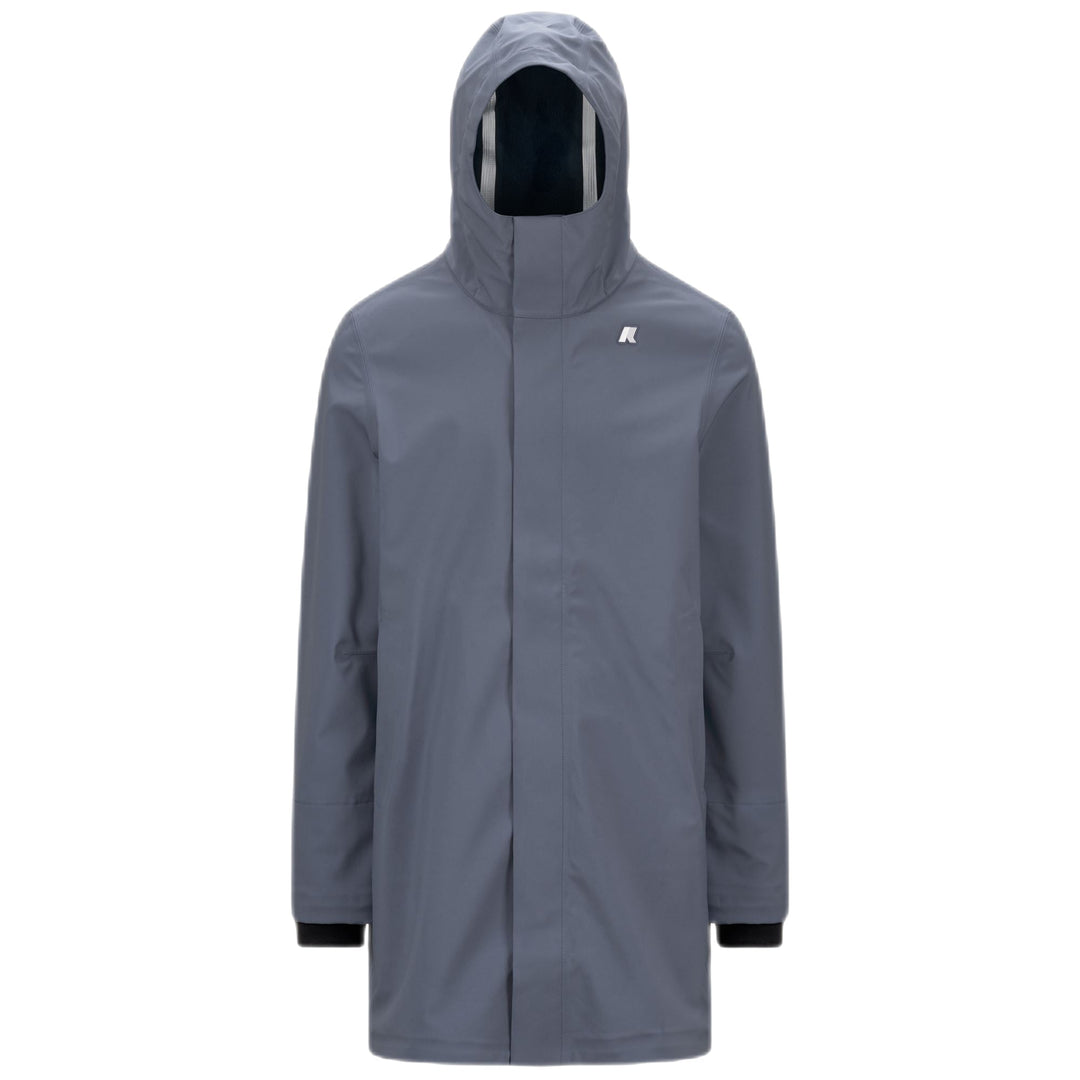KWAY - Parka Thomas Bonded bleu gris / gris - Lothaire