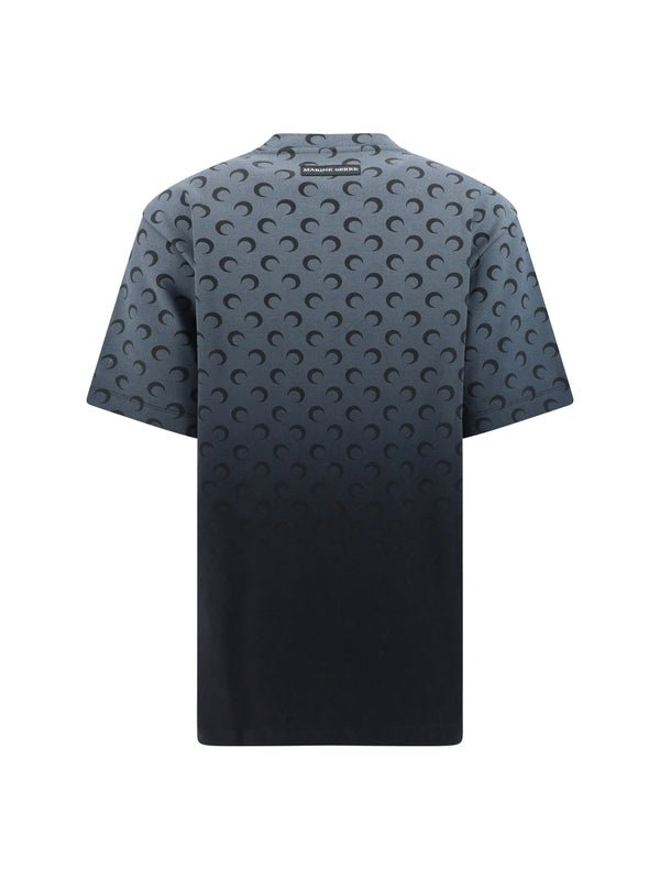 Marine Serre - Tshirt All Over Moon gris - Lothaire