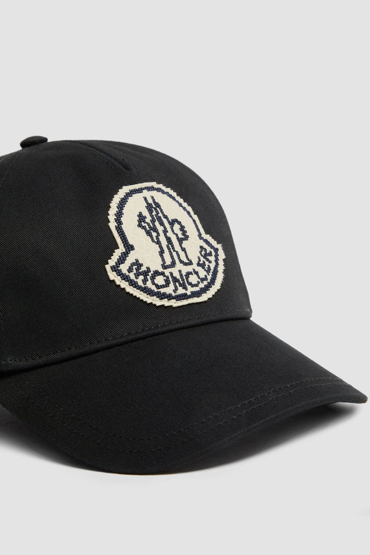 Moncler - Casquette black en gabardine - Lothaire