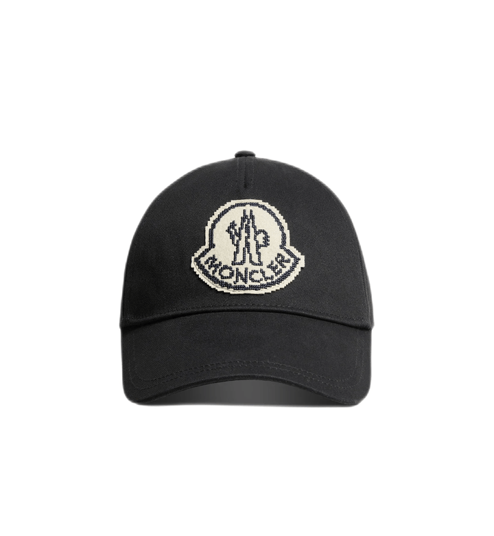 Moncler - Casquette black en gabardine - Lothaire