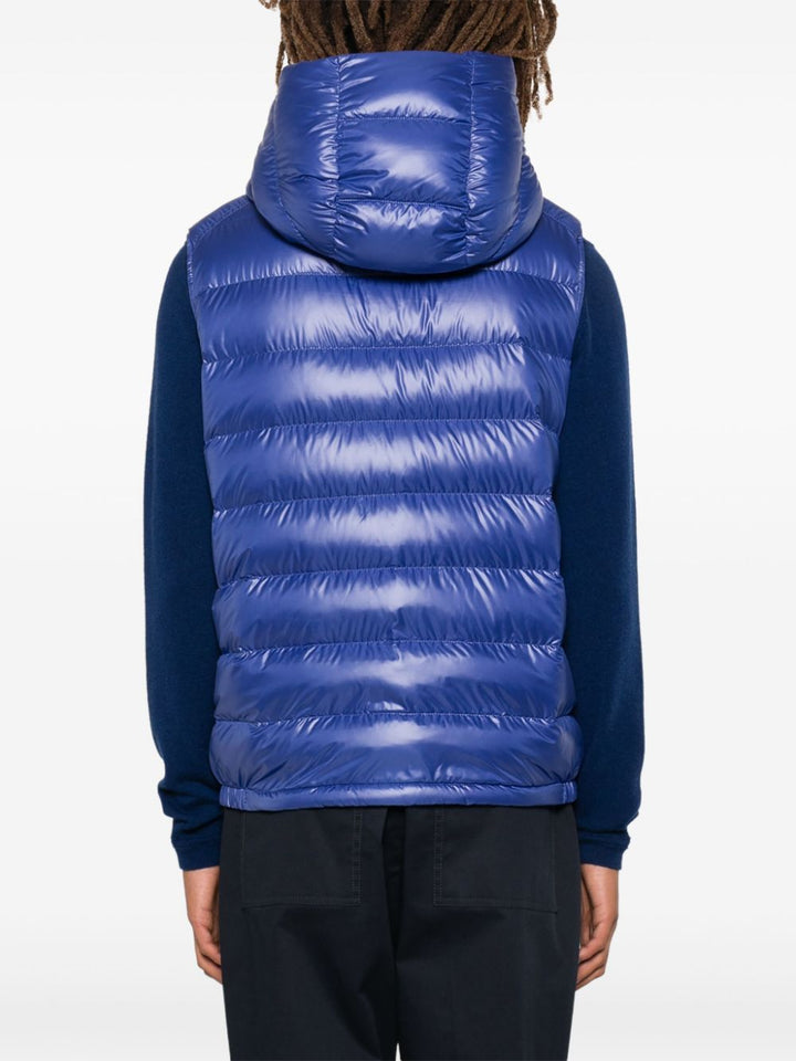 MONCLER - Doudoune sans manches Barant Bleu - Lothaire