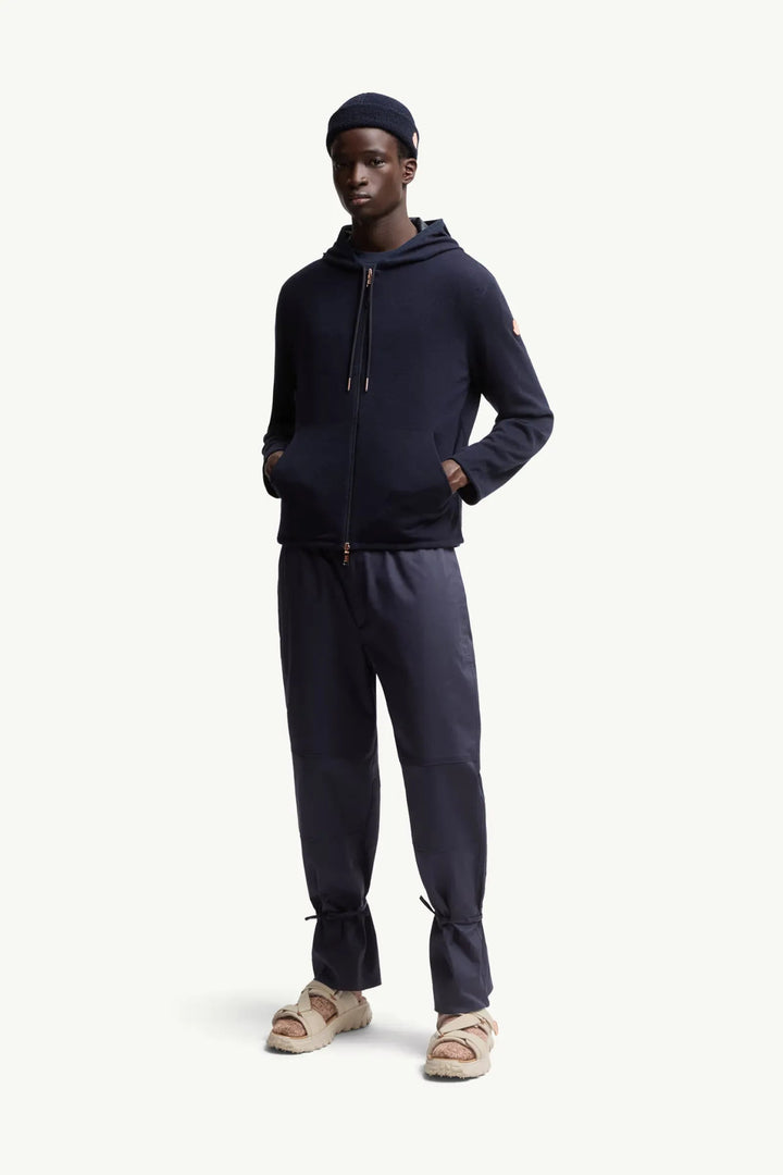 MONCLER GENIUS - Cardigan réversible Moncler x Gilga Farm by Donald Glover bleu - Lothaire