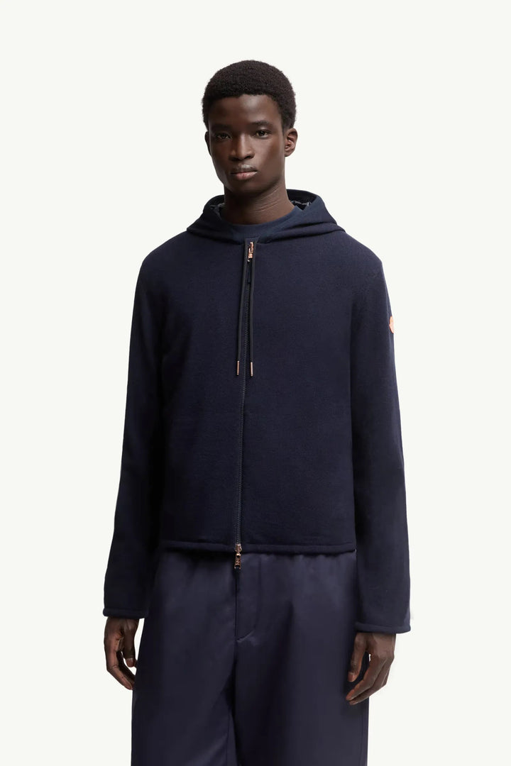 MONCLER GENIUS - Cardigan réversible Moncler x Gilga Farm by Donald Glover bleu - Lothaire