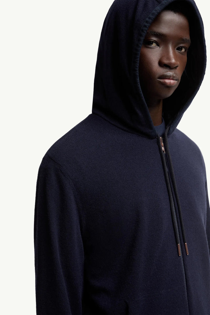 MONCLER GENIUS - Cardigan réversible Moncler x Gilga Farm by Donald Glover bleu - Lothaire