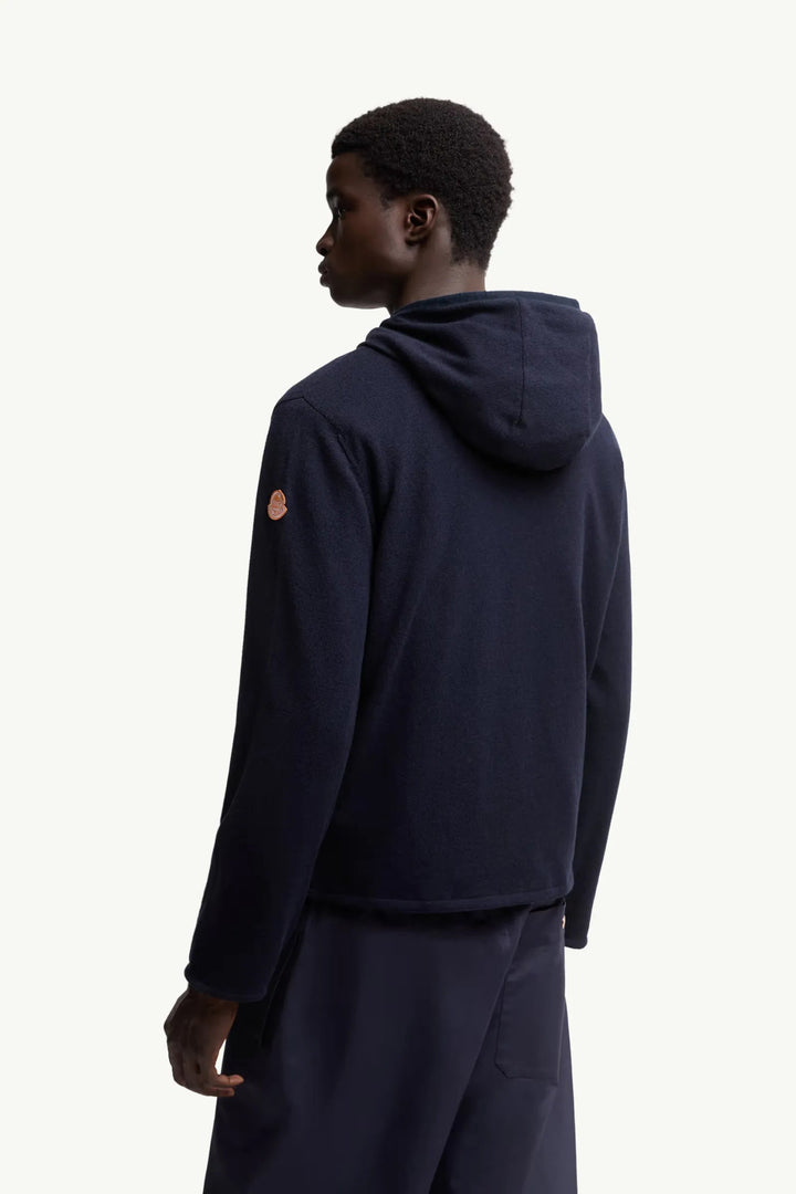 MONCLER GENIUS - Cardigan réversible Moncler x Gilga Farm by Donald Glover bleu - Lothaire