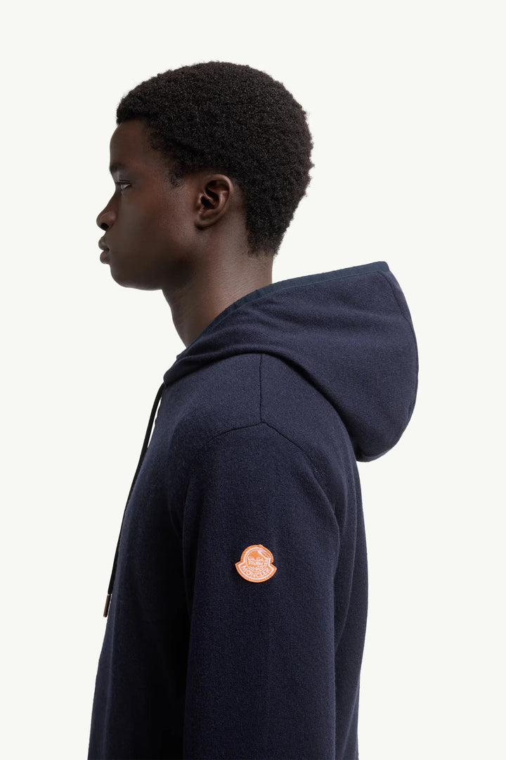 MONCLER GENIUS - Cardigan réversible Moncler x Gilga Farm by Donald Glover bleu - Lothaire