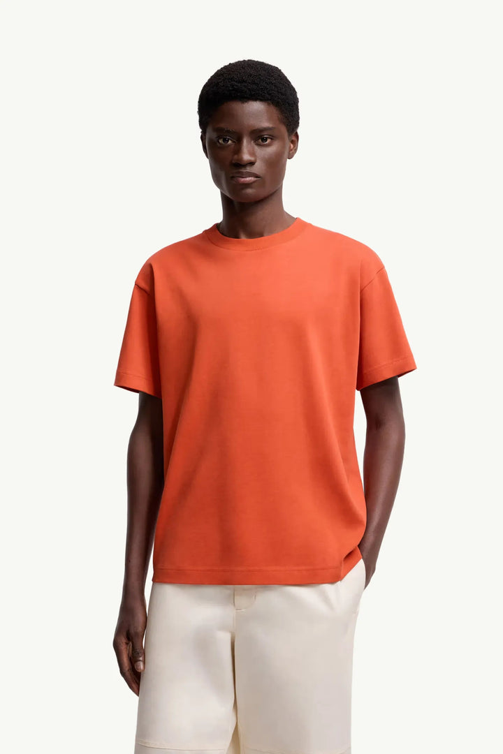 MONCLER GENIUS - T-shirt en coton Moncler x Gilga Farm by Donald Glover orange - Lothaire