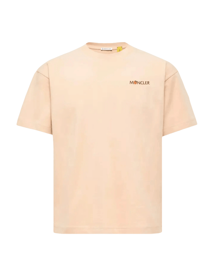 MONCLER - T-shirt en coton Moncler x Gilga Farm by Donald Glover rose pêche - Lothaire