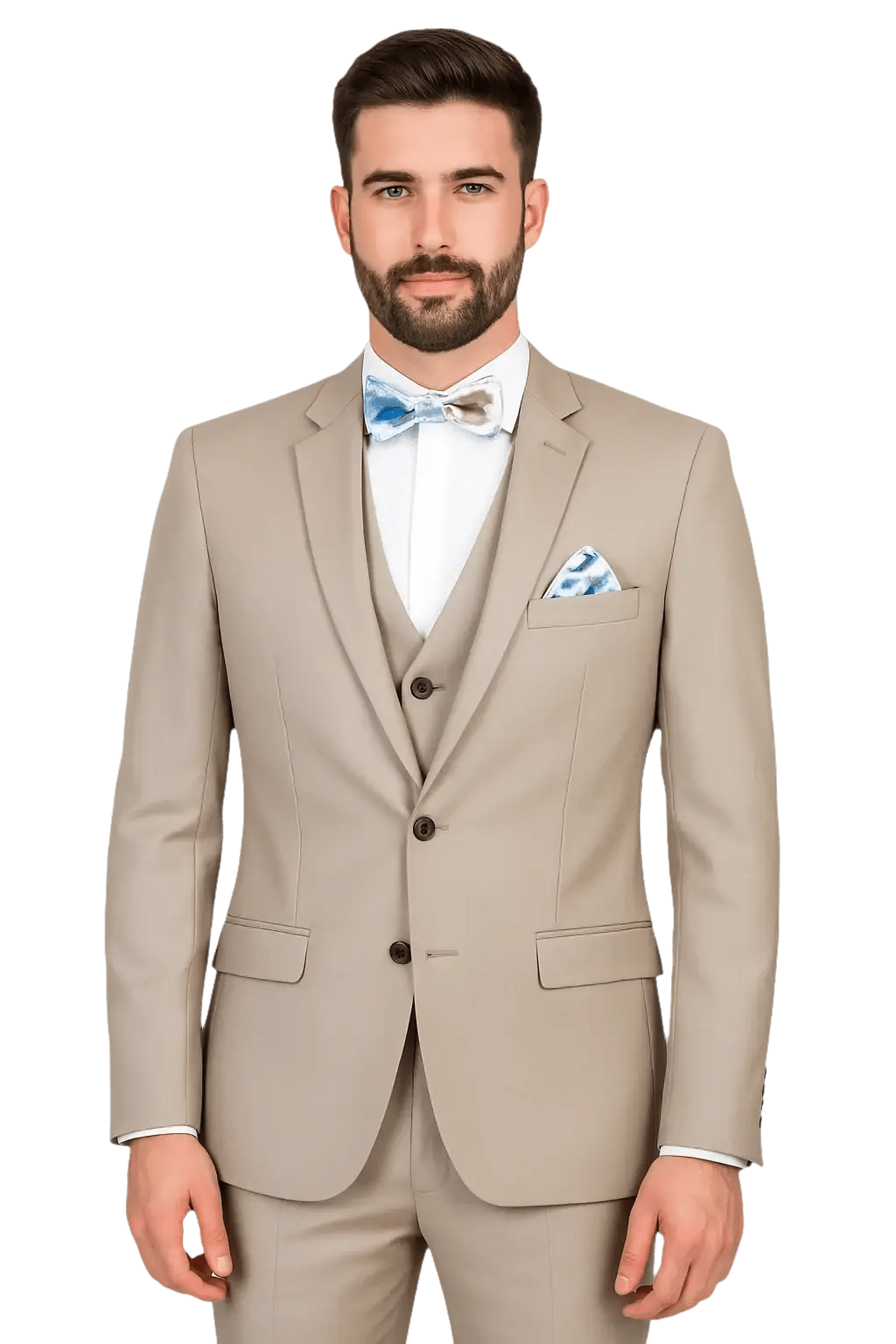 MONSIEUR HECTOR - Costume de Cérémonie Beige - Lothaire