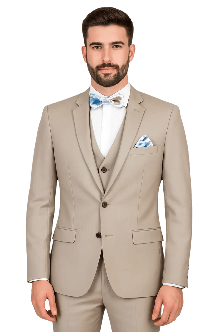 MONSIEUR HECTOR - Costume de Cérémonie Beige - Lothaire