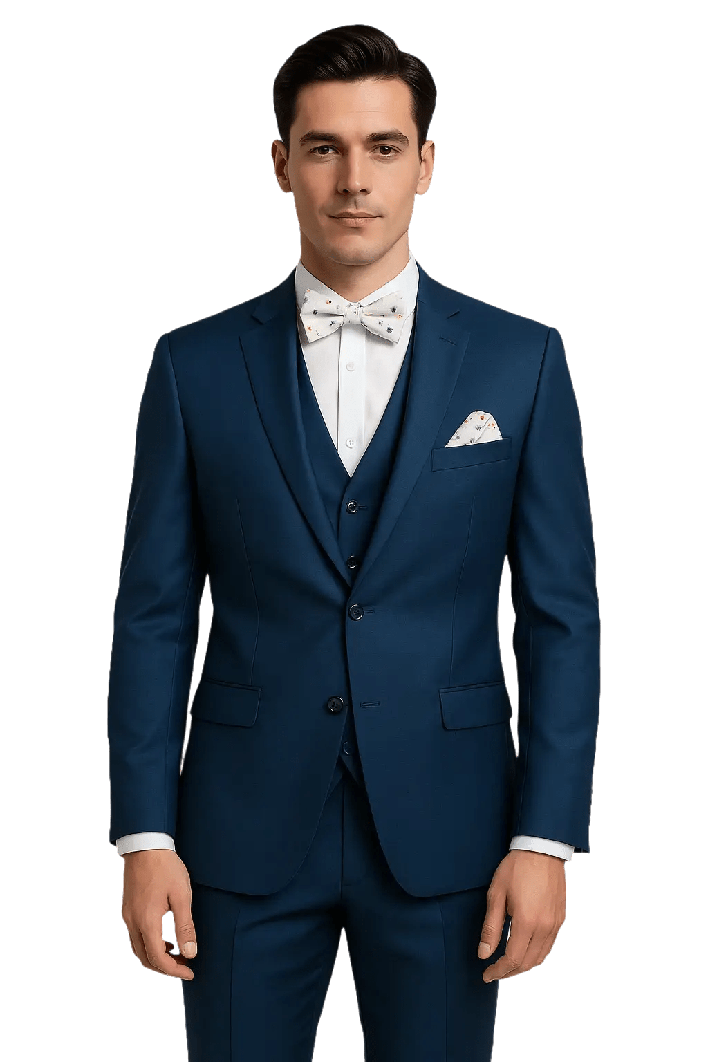 MONSIEUR HECTOR - Costume de Cérémonie Bleu Canard - Lothaire