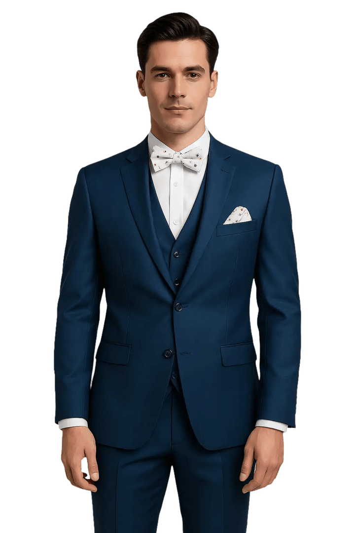 MONSIEUR HECTOR - Costume de Cérémonie Bleu Canard - Lothaire