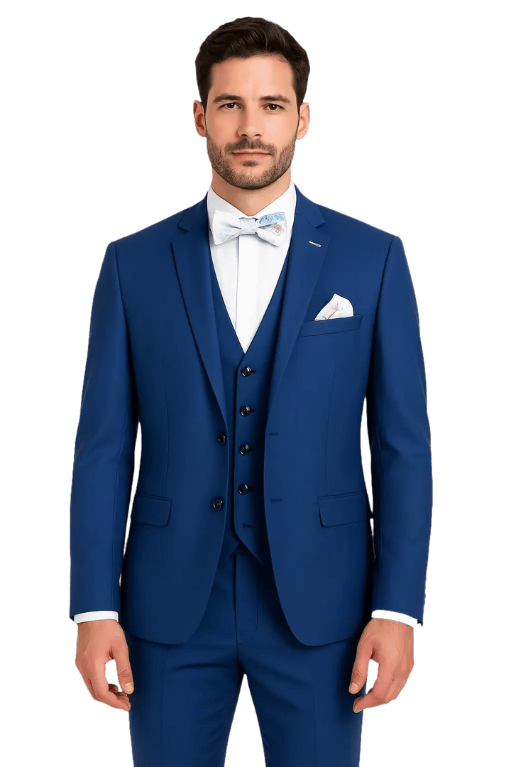 MONSIEUR HECTOR - Costume de Cérémonie Bleu italien - Lothaire