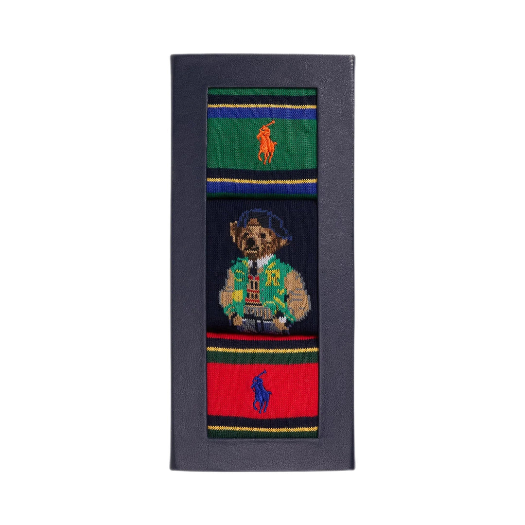 Polo Ralp Lauren - Pack 3 paires chaussettes Polo Bear - Lothaire