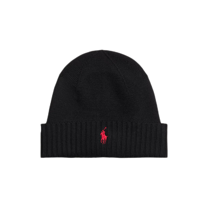 Polo Ralph Lauren - Bonnet en laine noir - Lothaire