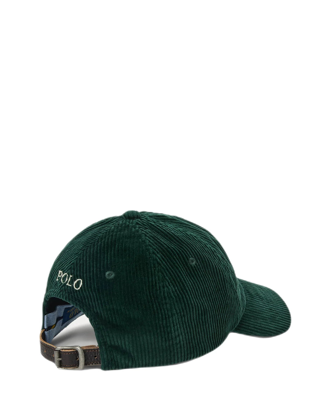 Polo Ralph Lauren - Casquette baseball en velours vert - Lothaire