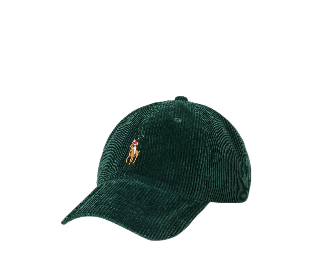 Polo Ralph Lauren - Casquette baseball en velours vert - Lothaire