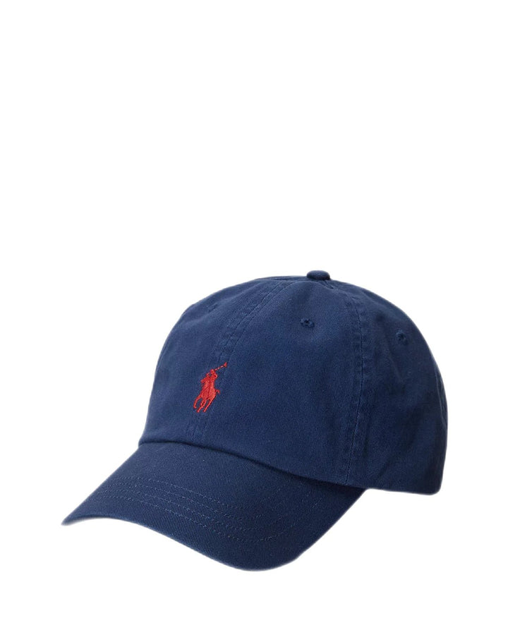 Polo Ralph Lauren - Casquette newport bleu logo rouge - Lothaire