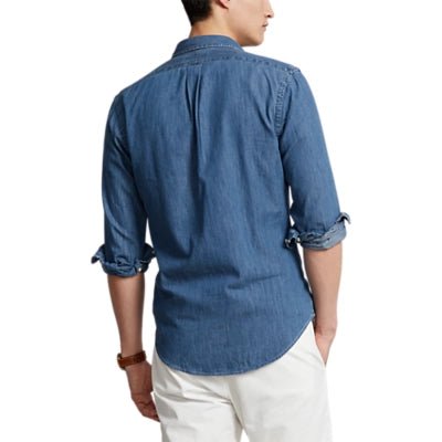 Polo Ralph Lauren - Chemise oxford cintrée denim - Lothaire