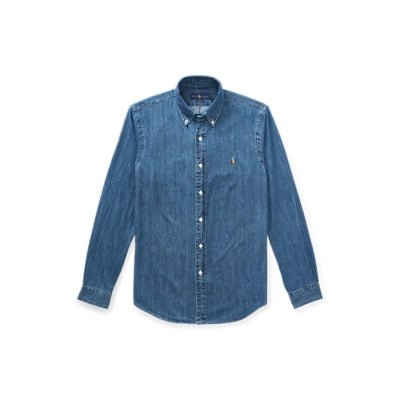 Polo Ralph Lauren - Chemise oxford cintrée denim - Lothaire