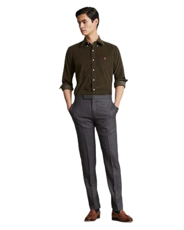 Polo Ralph Lauren - Chemise velours marron - Lothaire