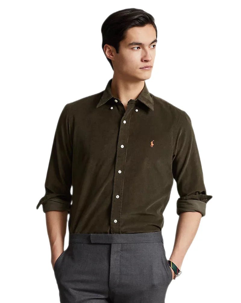 Polo Ralph Lauren - Chemise velours marron - Lothaire