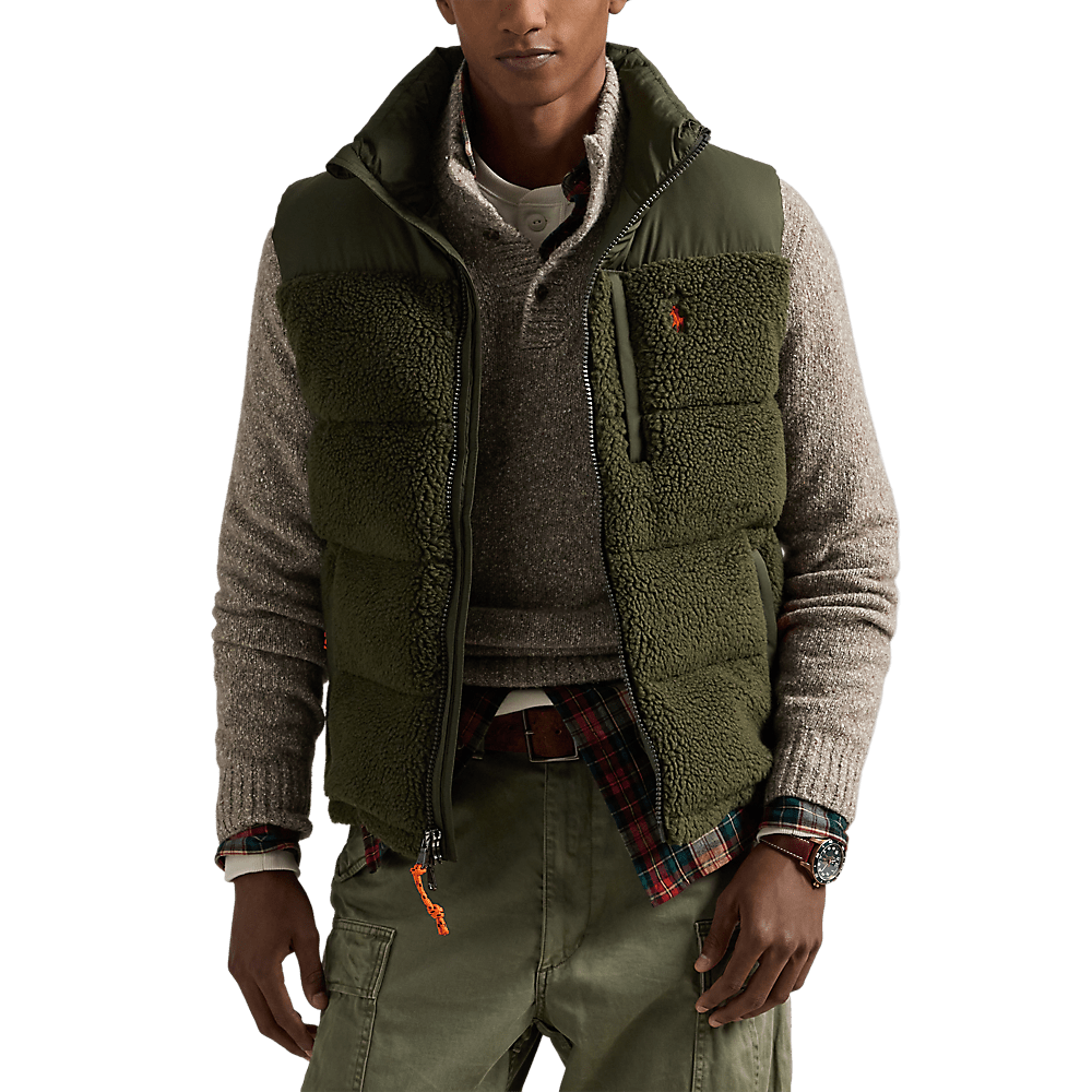 Polo Ralph Lauren - Gilet Gorham olive - Lothaire