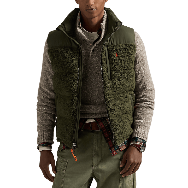 Polo Ralph Lauren - Gilet Gorham olive - Lothaire
