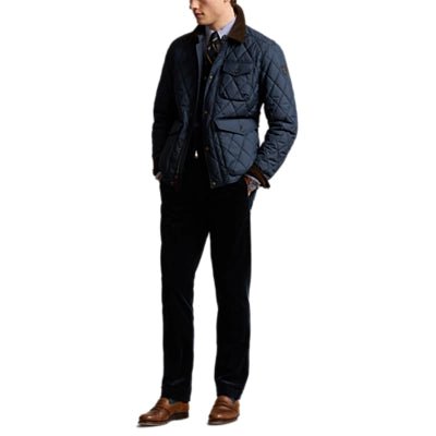 Polo Ralph Lauren - Pantalon velours côtelé marine - Lothaire