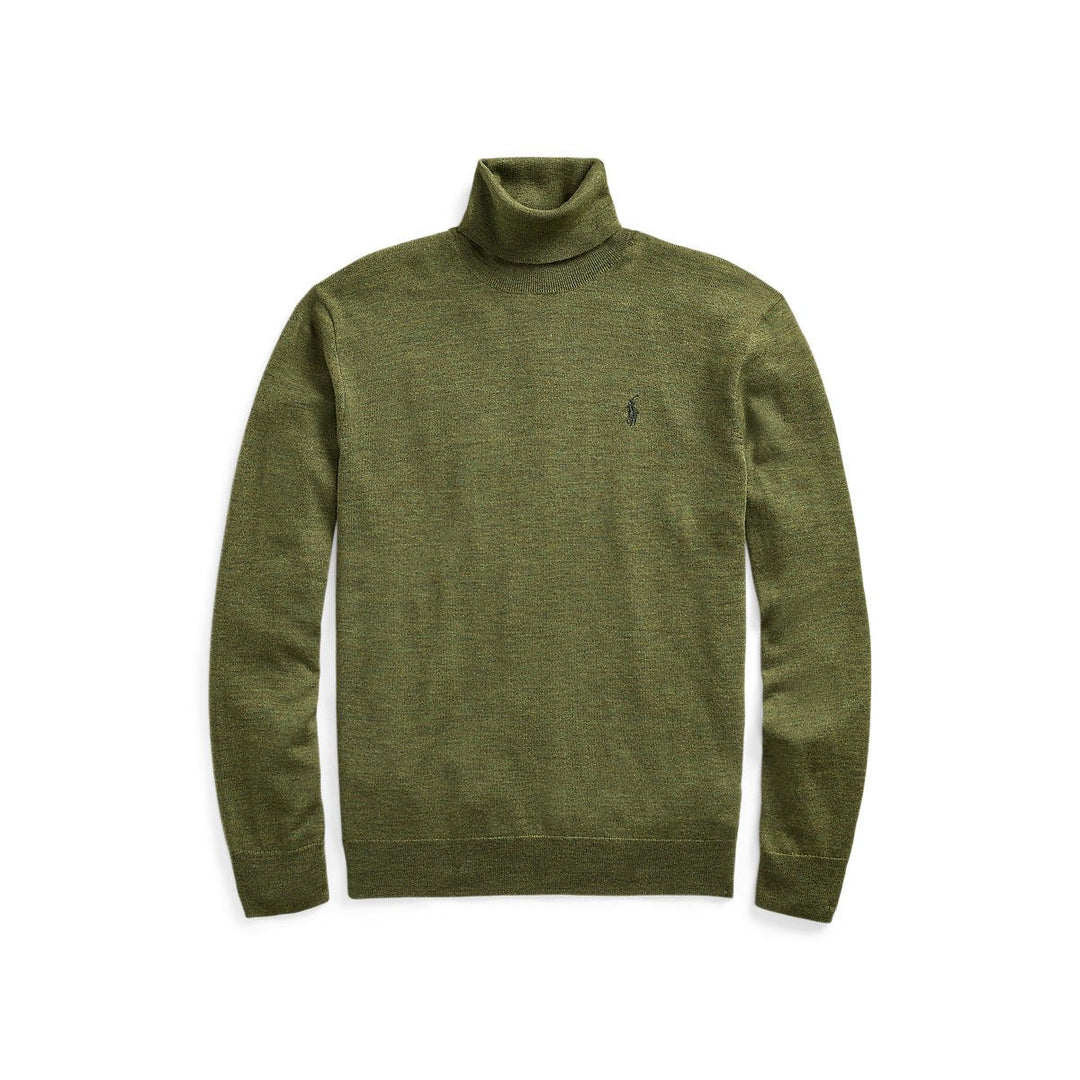 Polo Ralph Lauren - Pull col roulé laine olive - Lothaire
