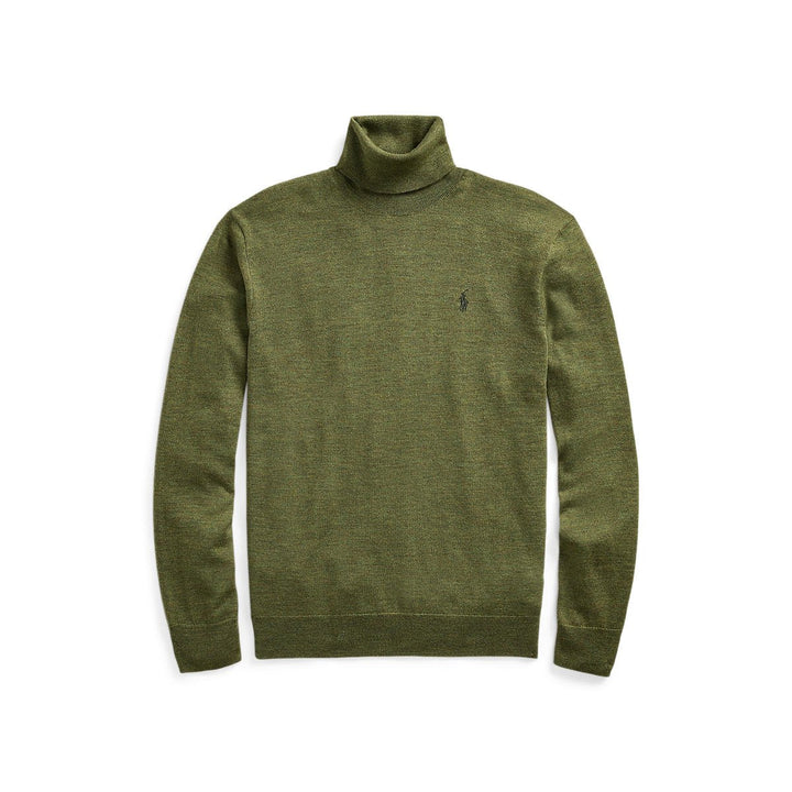 Polo Ralph Lauren - Pull col roulé laine olive - Lothaire