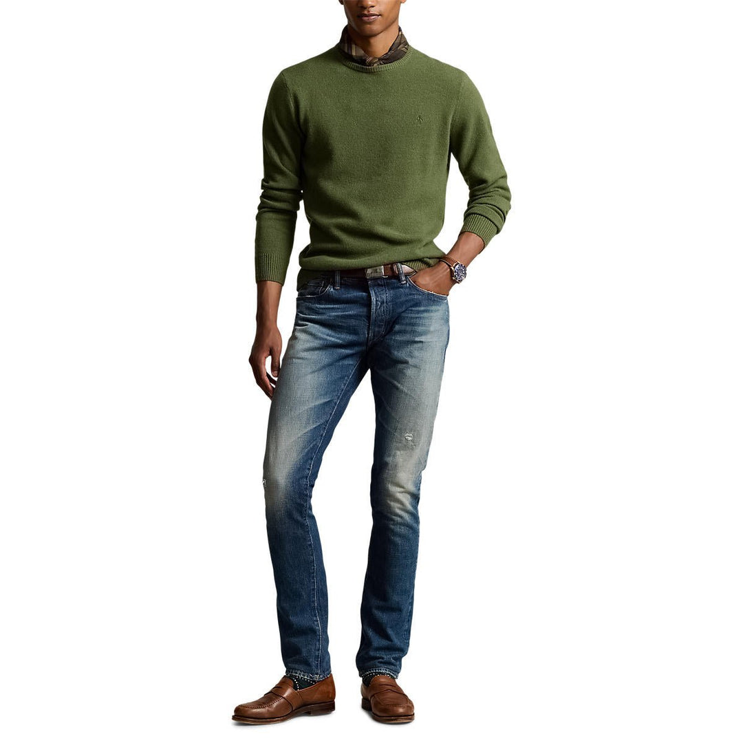 Polo Ralph Lauren - Pullover col rond olive - Lothaire