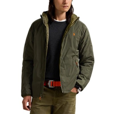 Polo Ralph Lauren - Veste à capuche stretch olive - Lothaire