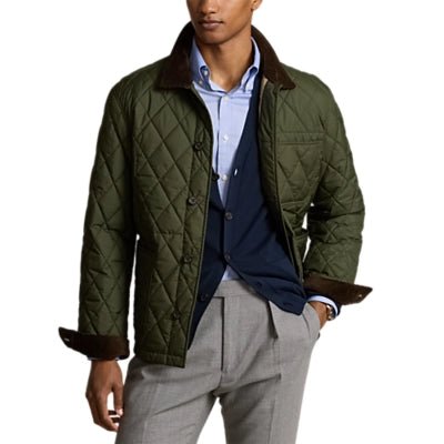 Polo Ralph Lauren - Veste matelassée olive - Lothaire