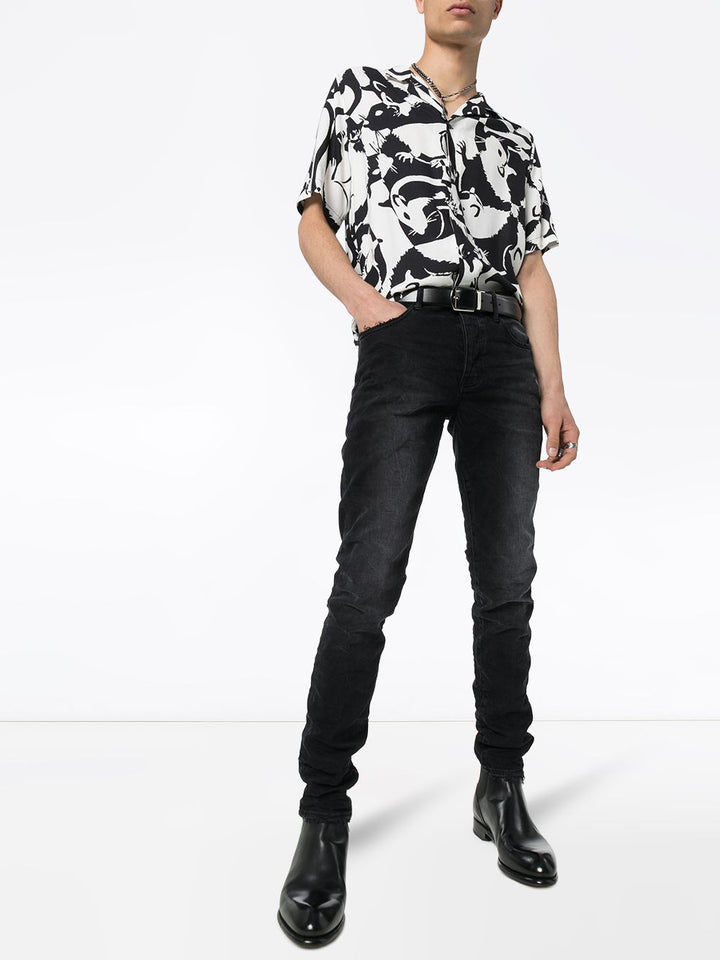 PURPLE BRAND DENIM noir p001 - blw black wash - Lothaire