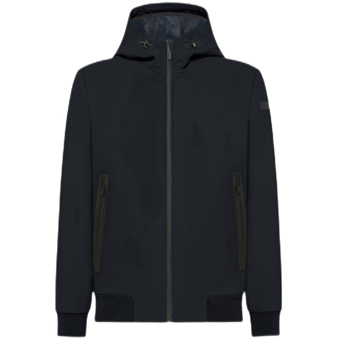 RRD - Blouson zippée à capuche bleu - Lothaire