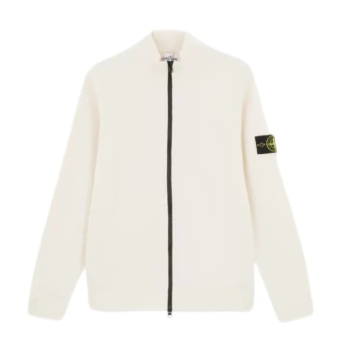 Stone Island - Cardigan zippé écru - Lothaire