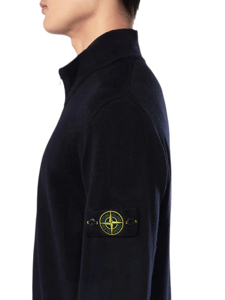 Stone Island - Cardigan zippé navy blue - Lothaire