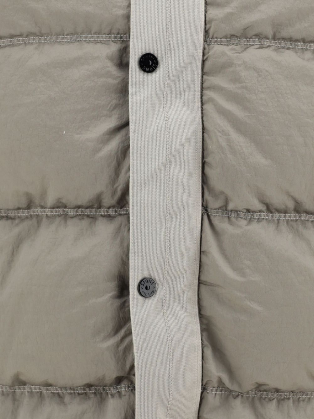 STONE ISLAND - Doudoune à capuche gris - Lothaire