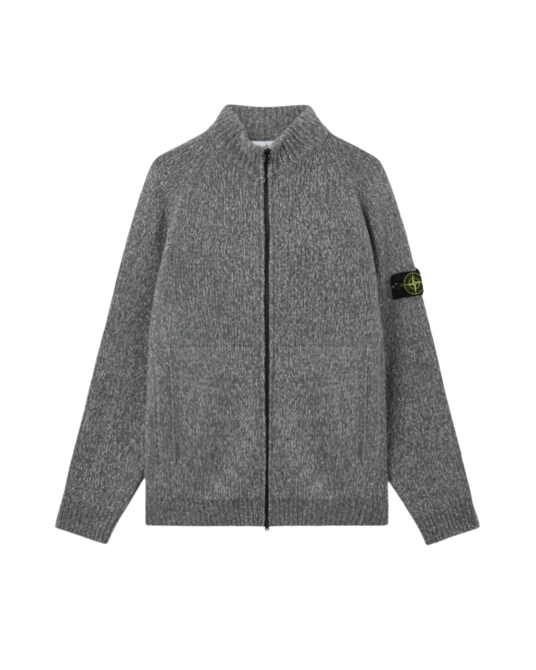 STONE ISLAND - Full 5100051 FANCY YARN MOULINÉ WOOL Gris ciment - Lothaire