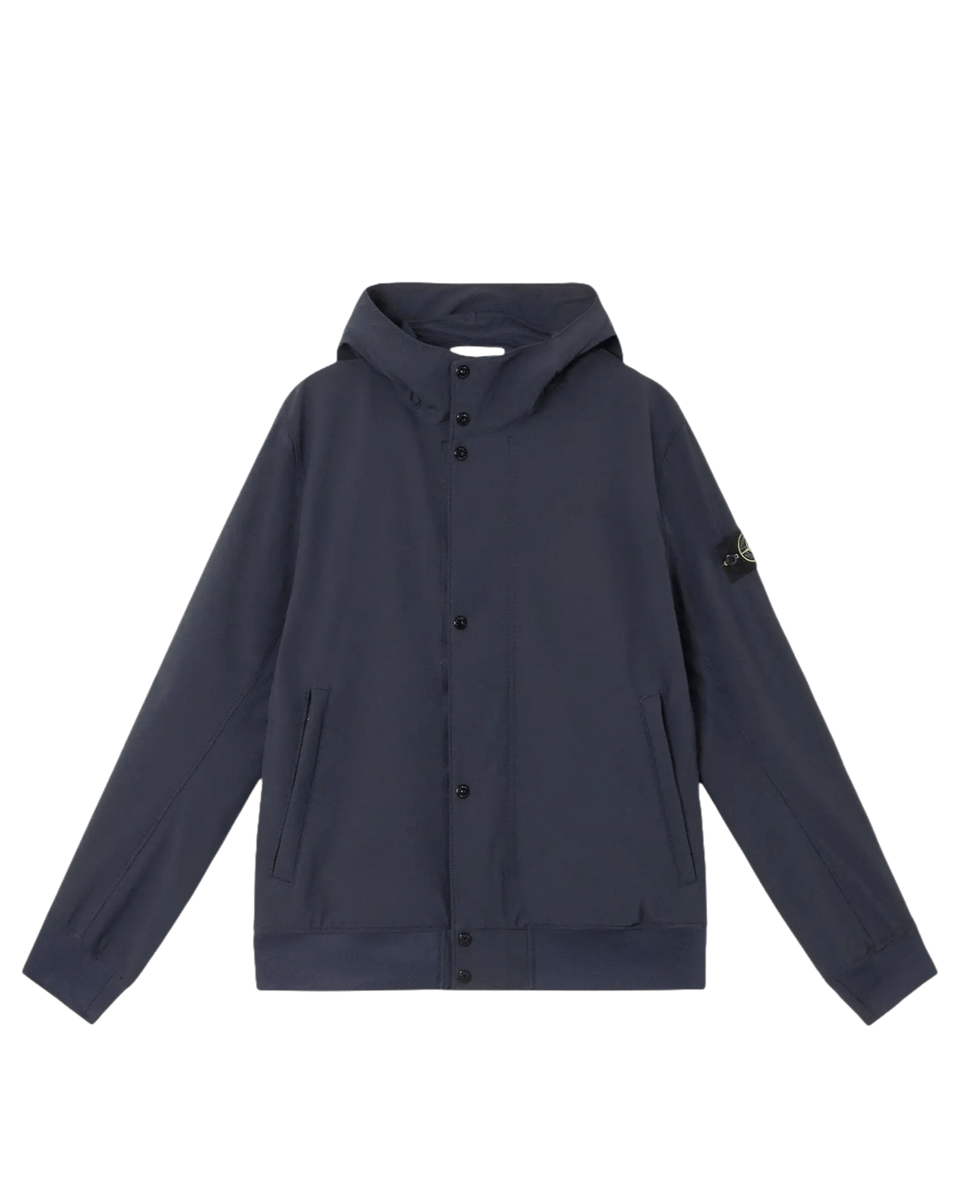 STONE ISLAND - LIGHT SOFT SHELL - R_e.dye® TECHNOLOGY, RECYCLED POLYESTER bleu - Lothaire